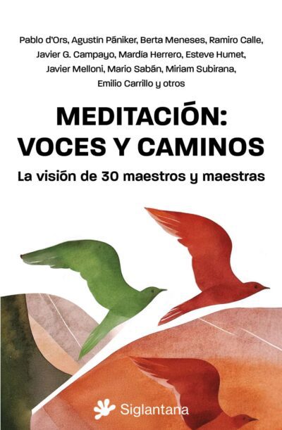 Meditación: voces y caminos portada de Pablo d'Ors y otros